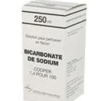 COOPER Bicarbonate De Sodium 1,4 % Solution Pour Perfusion En Flacon De 250 Ml