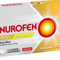 Nurofen 200mg citron 12 comprimés orodispersibles