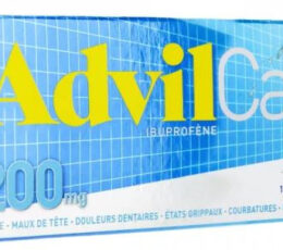 AdvilCaps 200mg 16 capsules molles