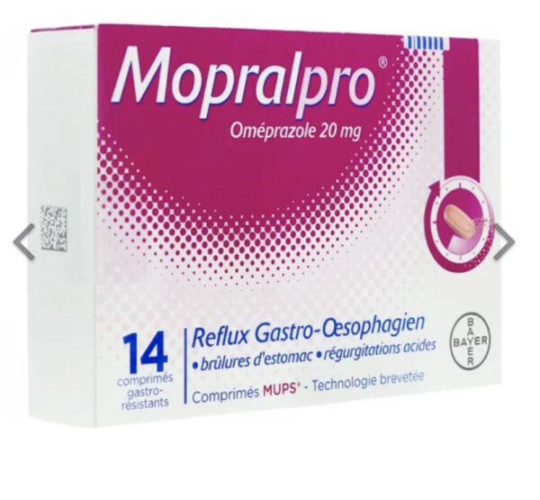 Mopralpro 20mg 14 comprimés