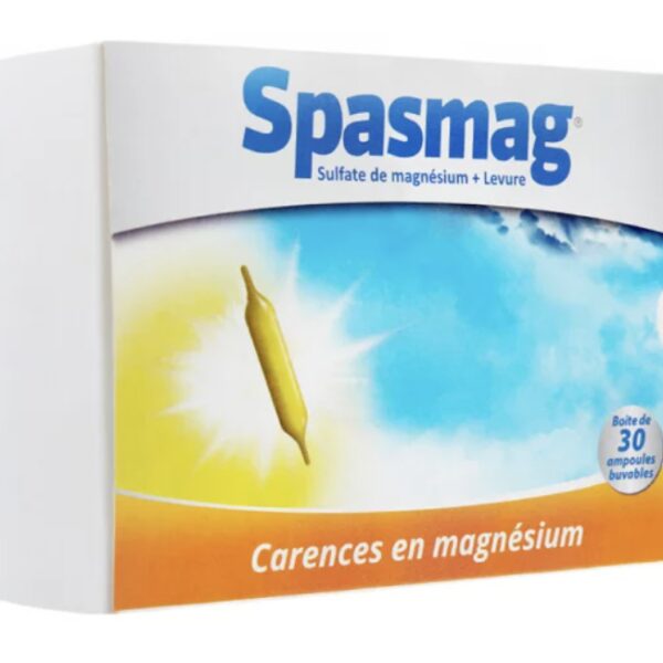 Spasmag solution buvable 30 ampoules de 5ml