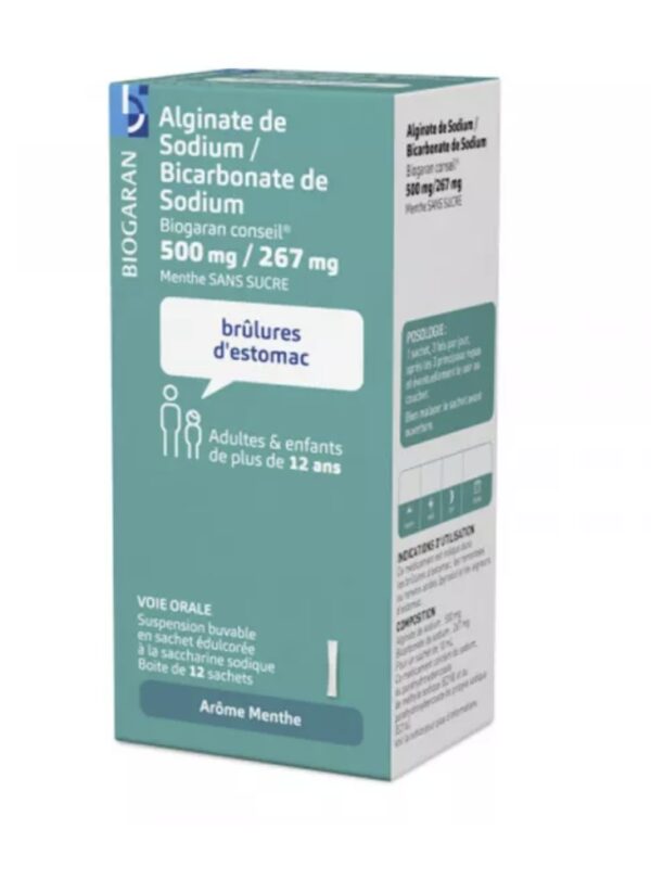 Biogaran Conseil Alginate de Sodium