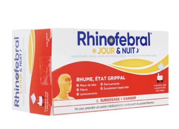 Rhinofebral Jour & Nuit 12 sachets ( 8 Jour 4 Nuit )