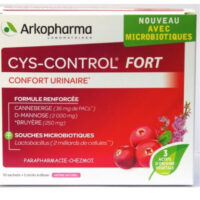 Arkopharma Cys-Control Fort 10 sachets + 5 sticks