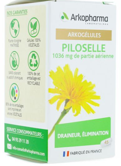 Arkogélules Piloselle 45 gélules