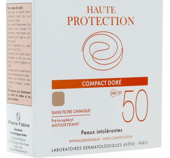 Avène Solaire Crème compacte teintée SPF 50 10 g