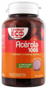 Nutrisanté Acérola 1000 60 Comprimés