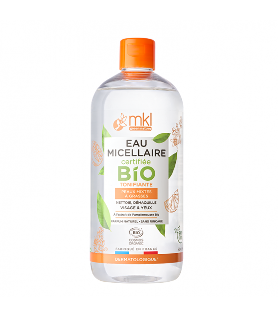 Eau micellaire Vitaminée certifiée BIO - 500 ml