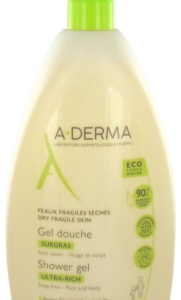 A-DERMA Gel Douche Surgras 750 ml