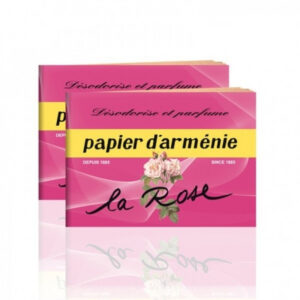 Papier d'Arménie Carnet Rose 12 x 3 Lamelles