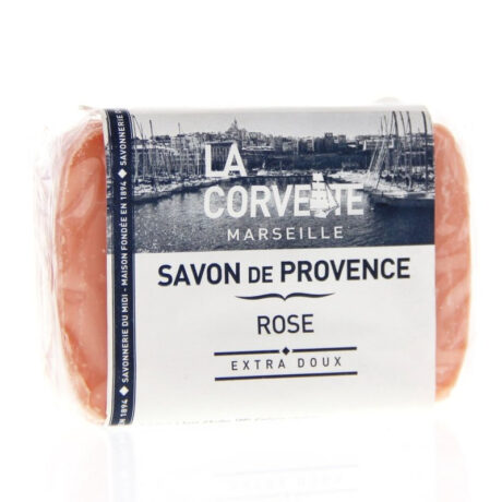 LA CORVETTE Savon pain Rose 100g