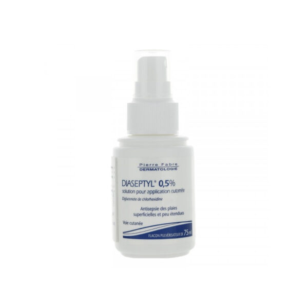 Diaseptyl 0,5% solution pour application cutanée Pierre Fabre - flacon de 75ml