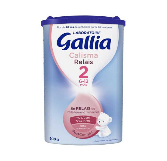 GALLIA CALISMA Relais 2 Bte/800g - Lait en Poudre 2ème Age - Nourrison de 6 à 1 An