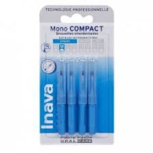 Inava Mono Compact 4 Brossettes Interdentaires - Taille : ISO1 0,8 mm