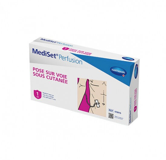 Mediset Perfusion pose sur veines fragiles ou voie sous cutanée