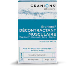 GRANIONS Décontractant Musculaire 60 comprimés