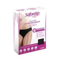 Saforelle Culotte Ultra Absorbante Noir Pour Les Règles Taille M