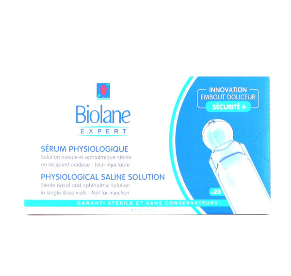 Biolane Sérum Physiologique 20x5 ml