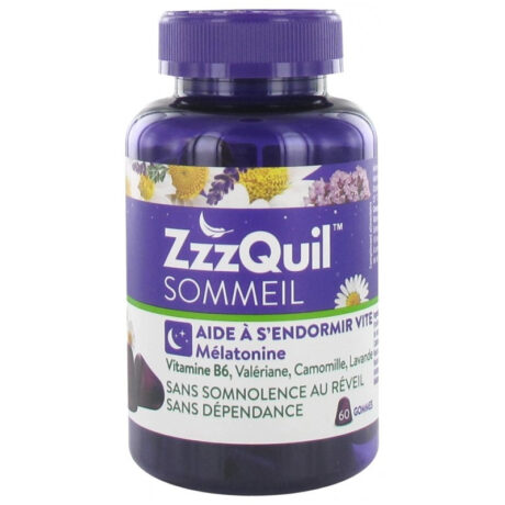 ZzzQuil Sommeil 60 Gommes