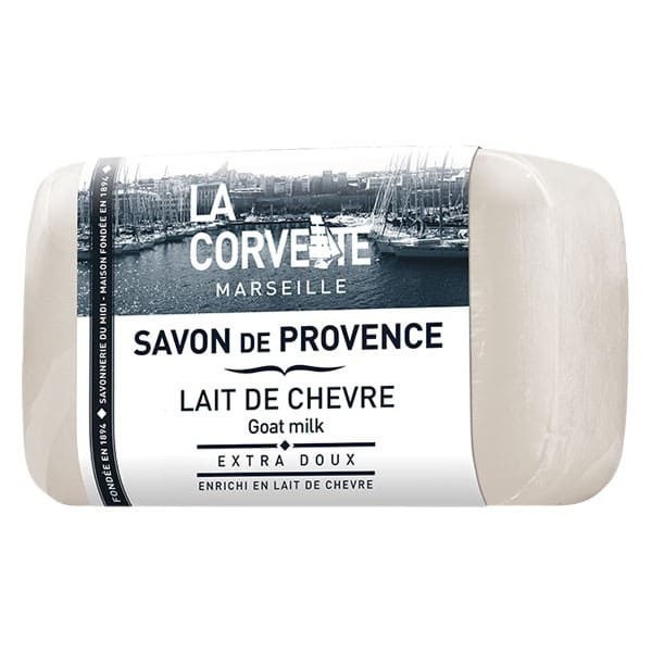 La Corvette Marseille Savon Douceur Bio Lait de Chèvre 100g