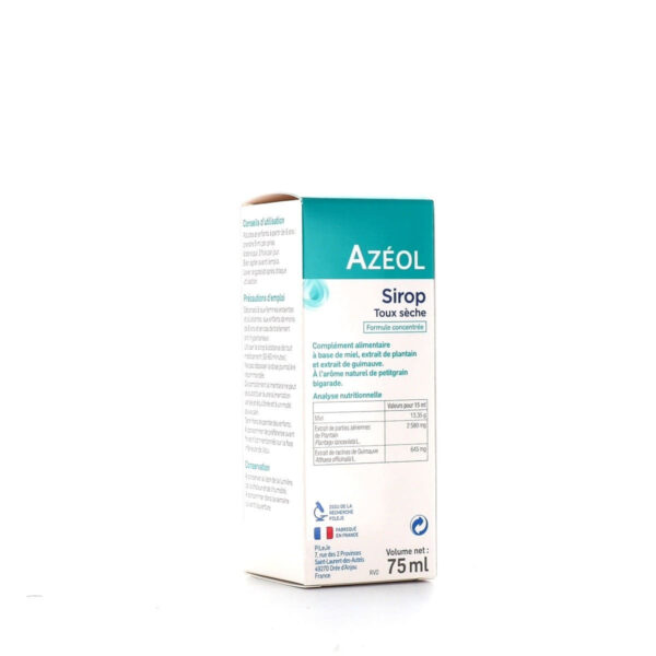 PILEJE Azeol Sirop Toux Sèche 75ml