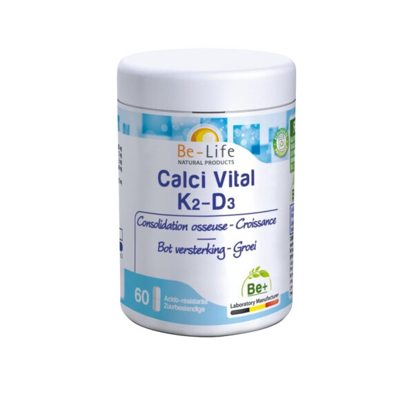 Be-Life Calci Vital K2-D3 60 gélules