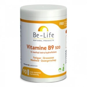 VITAMINES B9 500 90 GÉLULES BE LIFE