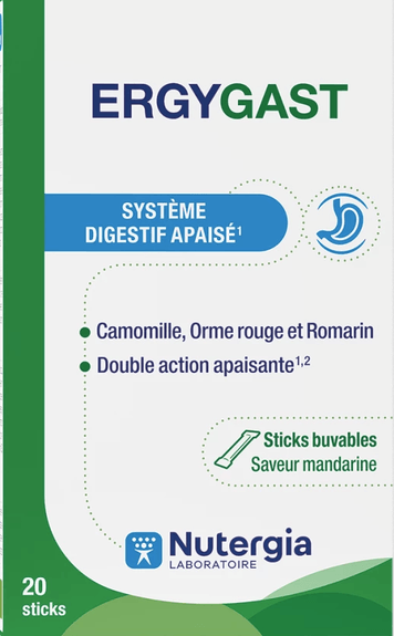 NUTERGIA ERGYGAST 20 STICKS NUTERGIA ERGYGAST 20 STICKS