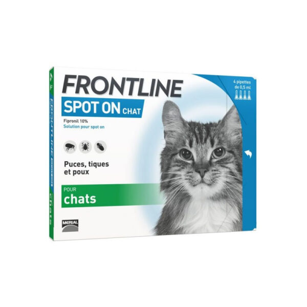 Frontline Spot-On Chat 4 Pipettes