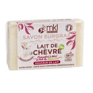 MKL Savon surgras Lait de chèvre bio douceur de lait