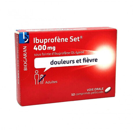 Ibuprofène Set 400 mg - 12 Comprimés