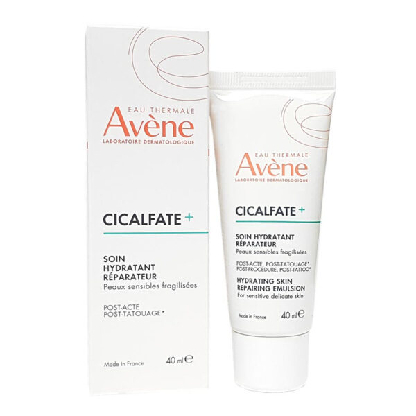 AVENE CICALFATE+ Soin Hydratant Réparateur 40ml - Soin Post-Act, Post-Tatouage