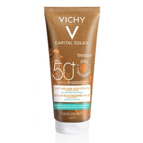 VICHY - Capital Soleil Lait Solaire Eco-Conçu SPF50+, 200ml