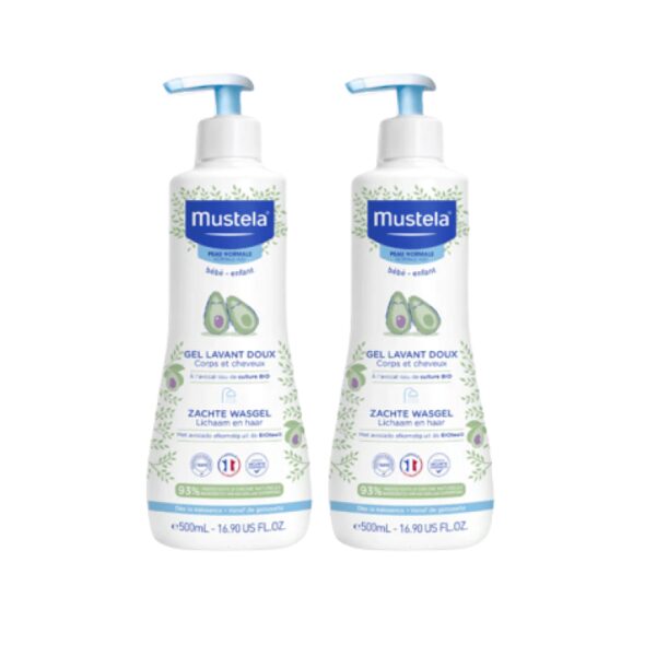 MUSTELA LOT DE 2 GEL LAVANT DOUX