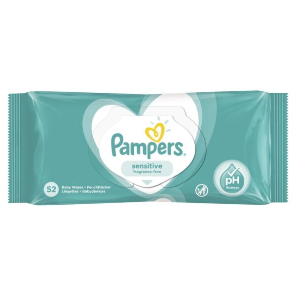 Pampers Lingette Sensitive x52