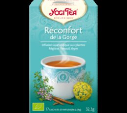 Yogi Tea Réconfort de la gorge - 17 sachets