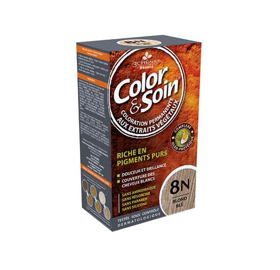 Les 3 Chênes Color & Soin 8N Blond Blé