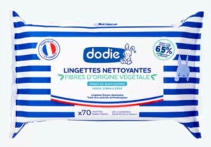 Dodie Lingettes nettoyantes dermo-apaisantes x 70