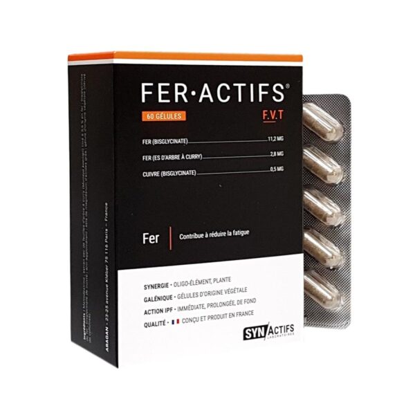 FER Actifs SYNActifs 60 gélules