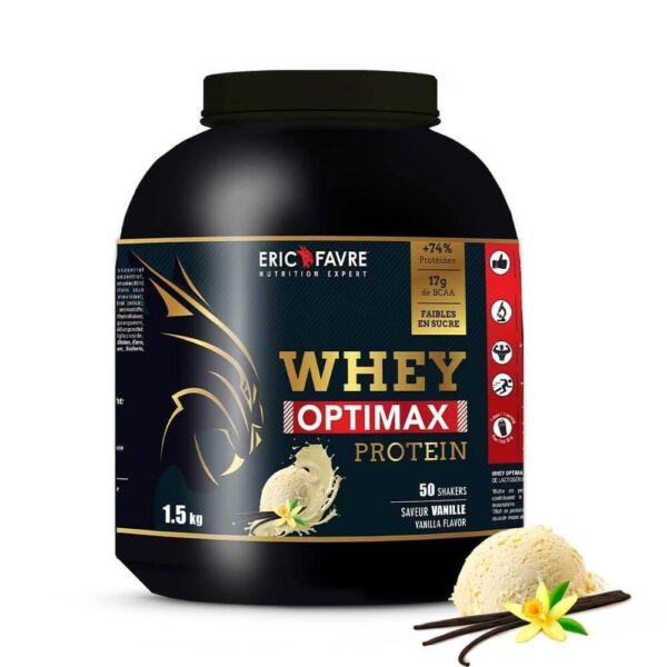 ERIC FAVRE WHEY OPTIMAX VANILLE 1,5KG ERIC FAVRE WHEY OPTIMAX VANILLE 1,5KG