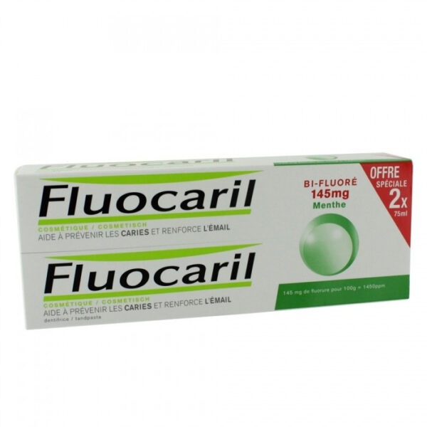 FLUOCARIL DENTIFRICE BI-FLUORE MENTHE 2X75ML FLUOCARIL DENTIFRICE BI-FLUORE MENTHE 2X75ML
