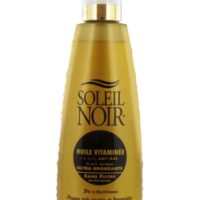 Soleil noir huile vitaminée ultra bronzante sans filtre 150 ml