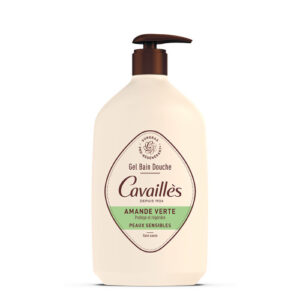 CAVAILLÈS GEL BAIN DOUCHE PEAUX SENSIBLES AMANDE VERTE 1L