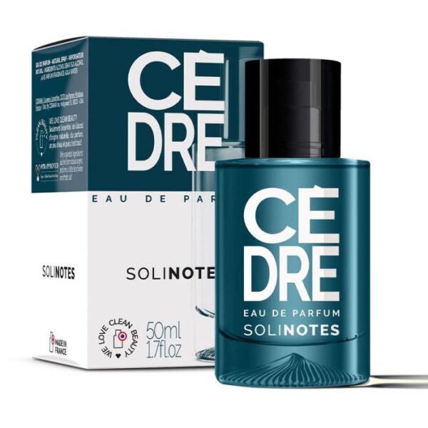 Eau de Parfum Cèdre 50ml Solinotes