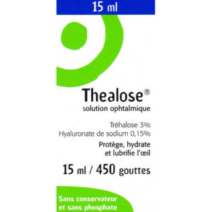 Thealose Solution ophtalmique Flacon 15 ml