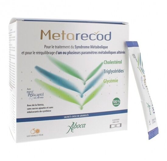 ABOCA METARECOD SYNDROME MÉTABOLIQUE 40 SACHETS