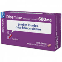 Diosmine Biogaran Conseil 600mg Comprimé 30 Comprimés Pelliculés