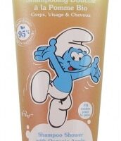Le Comptoir du Bain Les Schtroumpfs Shampoing Douche à la Pomme Bio 200 ml