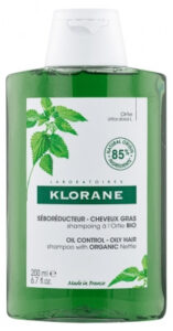 Klorane Shampoing à l'Ortie Bio - Séborégulateur Cheveux Gras 200 ml