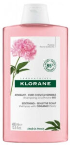 Klorane Apaisant – Cuir Chevelu Sensible Shampoing à la Pivoine Bio 400 ml